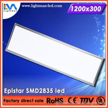 Long lifespan LM-80 ultra bright 72w 1200x300 led film light panel